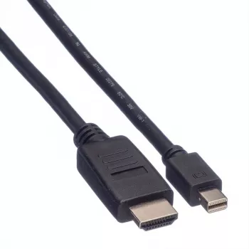 VALUE Mini DisplayPort laidas Mini DP-HDTV M/M 2 m