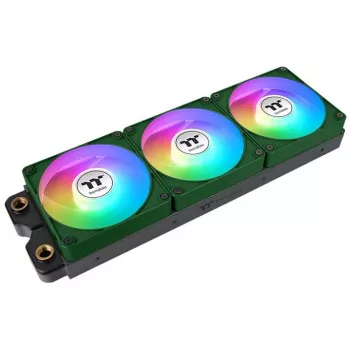 Thermaltake CT120 EX Reverse ARGB Sync 120 mm korpuso ventiliatorius 3 vnt. pakuotė Žalia