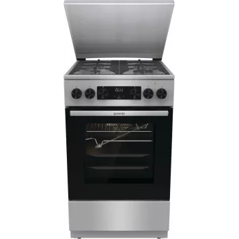 Gorenje GKS5C71XF Laisvai pastatoma viryklė su orkaite Sidabrinė