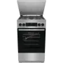 Gorenje GKS5C71XF Laisvai pastatoma viryklė su orkaite Sidabrinė