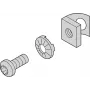 SCHROFF Montavimo rinkinys T-NUT (4X) (27230144) – tvirtinimo medžiaga spintos išorėje