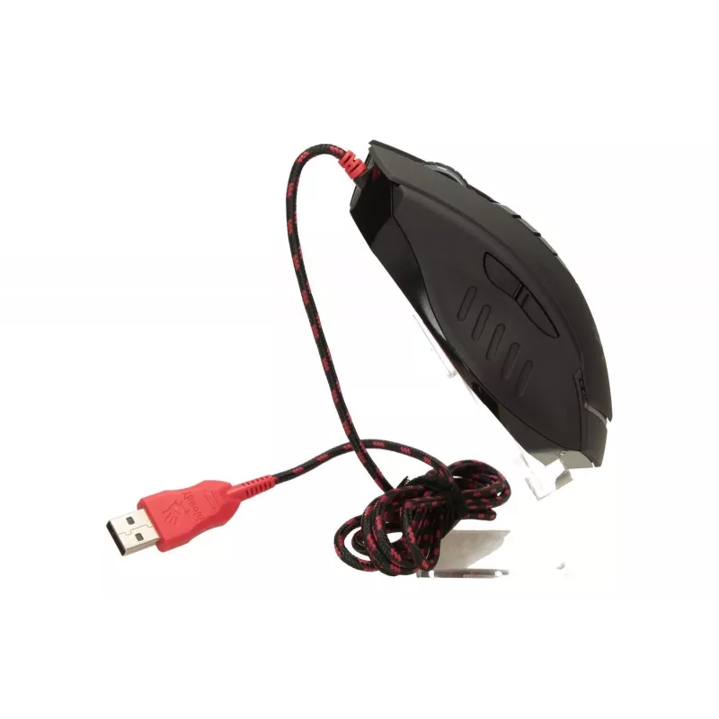 Žaidimų pelė A4Tech Bloody V8m – 3200 DPI, 8 mygtukai, V-Track optinė, USB Type-A, juoda