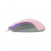 Žaidimų pelė White Shark GARETH Pink USB Type-A
