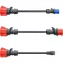 go-e Adapterset Gemini flex 22 kW. Kabelfarbe: Schwarz, Anschluss1 Formfaktor: Gerade, Anschluss2 Formfaktor: Gerade. Maximaler Betriebsstrom (dreipha