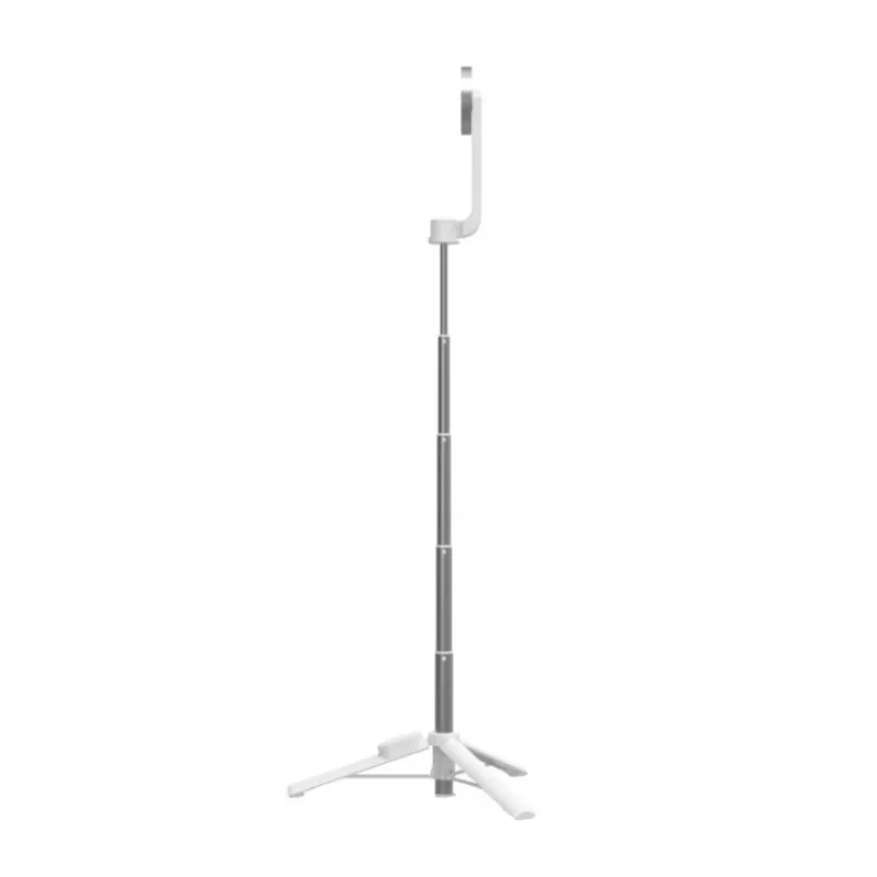 Selfie lazdelė FIXED FIXSN-M-WH – Bluetooth sulankstomas aliumininis stiebas, maks. ilgis 72 cm, balta