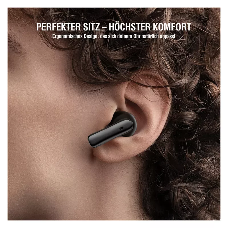4smarts belaidės ausinės SkyBuds Air juodos (541722)