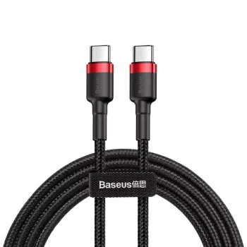 USB-C į USB-C laidas Baseus CATKLF-G91 1 m, juodas