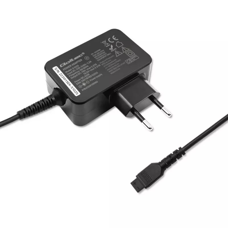 Qoltec 51025 maitinimo adapteris / keitiklis vidaus naudojimui Juodas