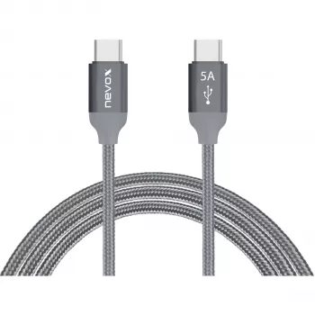 Nevox 1653 USB laidas pilkas