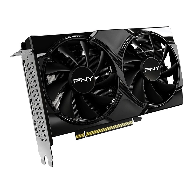 Vaizdo plokštė PNY GeForce RTX 5050 – 8 GB GDDR6, 2317 MHz, 128 bitų, PCIe x8 5.0, dviejų ventiliatorių aušinimas