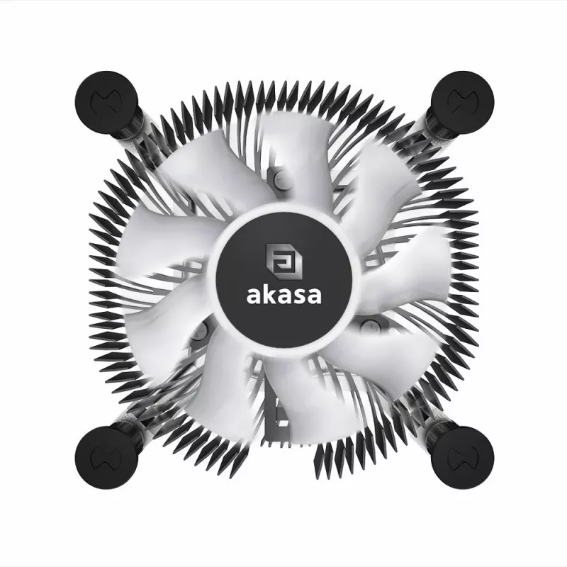 Oro aušintuvas Akasa AK-CC6615BP01 Juodas 600-3000 RPM Dvigubas rutulinis guolis
