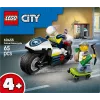 LEGO City Policijos motociklo gaudynės 60455 – 65 dalių, 2 minifigūrėlės, nuo 4 m.