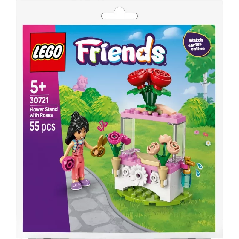 LEGO Friends 30721 Gėlių stovas su rožėmis