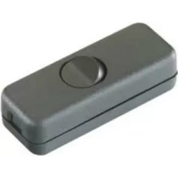 Rokerinis jungiklis 1P Bachmann 924.036 — juodas, 61×23×15 mm