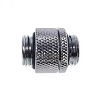 Alphacool Eiszapfen dviguba spenelinė jungtis Sukama G1/4 AG į G1/4 AG – Chromas (17245)
