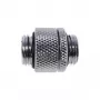 Alphacool Eiszapfen dviguba spenelinė jungtis Sukama G1/4 AG į G1/4 AG – Chromas (17245)