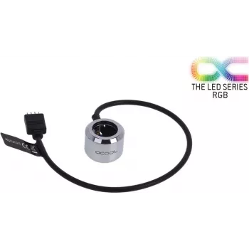 Alphacool Aurora HardTube LED žiedas 16mm Chromas - RGB (15354)