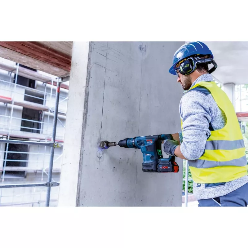 Bosch GBH 18V-36 C Professional belaidis perforatorius SDS Max 500 RPM 5,1 kg juoda, mėlyna