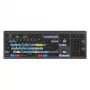 Logickeyboard ASTRA 2 DaVinci Resolve klaviatūra „Mac“, pilno dydžio, laidinė USB, žirklinis mechanizmas, QWERTZ vokiška, juoda