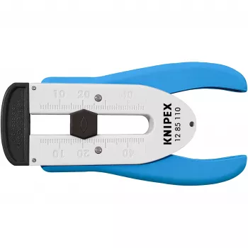 Nuėmimo įrankis 12 85 110 SB šviesolaidžiams, KNIPEX (mėlynai baltas)