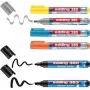 Flapčartiniai žymekliai Edding 385/380/383 įvairių spalvų 1,0–5,0 mm, 6 vnt. rinkinys