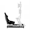 Oplite monitoriaus laikiklis R8 On Top Single White (OP-R8-4MMW)