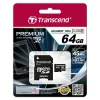 „Transcend“ 64GB MicroSDXC UHS-I atminties kortelė TS64GUSDU1