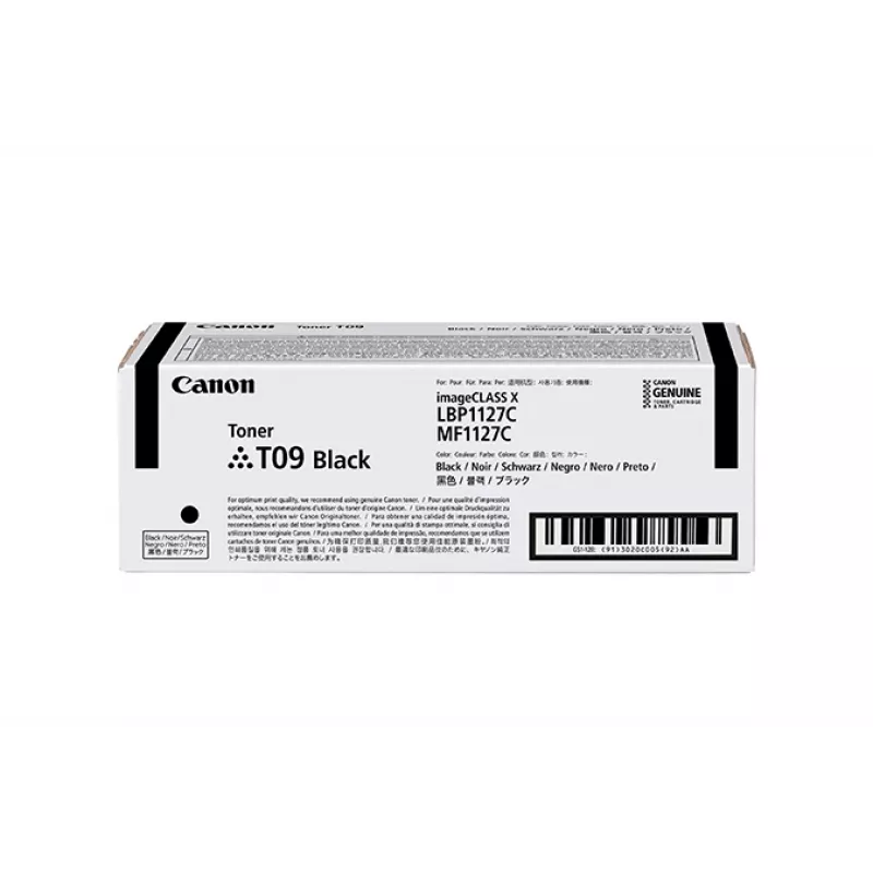 Canon TONER T09 BK originalus juodas toneris, 1 vnt.