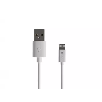 Laidas Lightning (m) -> USB-A (m) 2 m MFi Prati baltas Natec NKA-2149