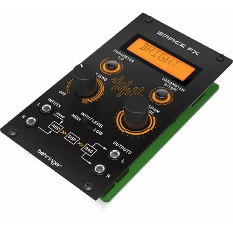 Efektų procesorius Behringer SPACE FX 0720-ABQ86-001 – modulinis erdvinių efektų blokas