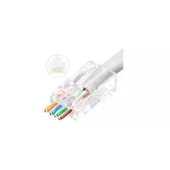 Lanview LVN125306 RJ45 kištukas, permatomas, 50 vnt.