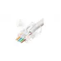 Lanview LVN125306 RJ45 kištukas, permatomas, 50 vnt.