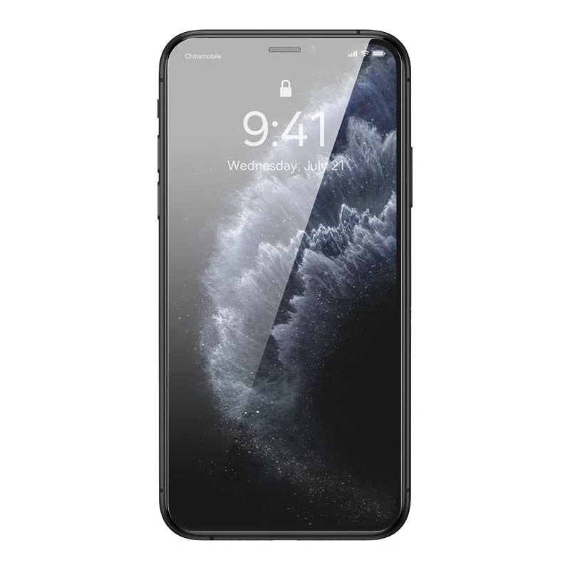 Grūdinto stiklo apsauginis stikliukas Baseus SGBL060302, skirtas iPhone XS Max / 11 Pro Max, 0,3 mm, 2 vnt.