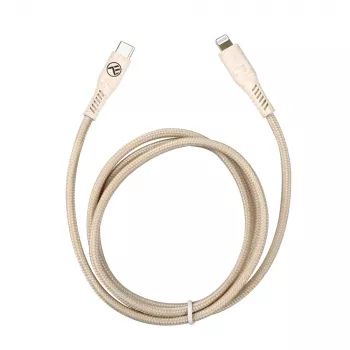 Duomenų kabelis Tellur Type-C į Lightning 1 m 2,4A PD 20W TLL155451