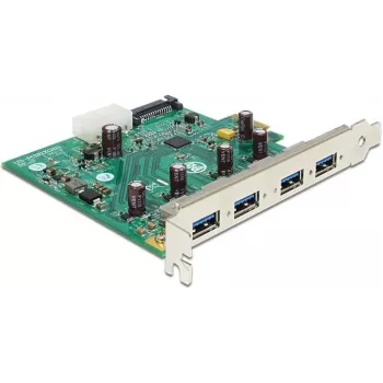 DeLOCK 89323 PCIe sąsajos plokštė su 4 USB 3.0 prievadais