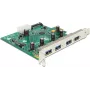 DeLOCK 89323 PCIe sąsajos plokštė su 4 USB 3.0 prievadais