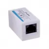 LANBERG lyties keitiklis RJ-45 į RJ-45, moteriškas–moteriškas, U/UTP Cat5e, baltas