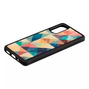 Apsauginis dėklas iKins Samsung Galaxy S20 — Mosaic Black
