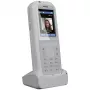DECT ragelis agfeo DECT 77 IP — belaidis VoIP ragelis su garsiakalbiu, skambučio identifikavimu ir ekranu (baltas)