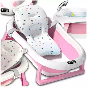 Extralink Kids vonelė rožinė su LED termometru