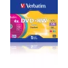 VERBATIM 43297 Verbatim DVD+RW plonas dėklas 5 vnt. 4,7 GB 4x spalvoti