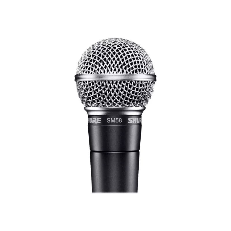 Shure SM58SE – dinaminis, kardioidinis vokalinis mikrofonas su jungikliu