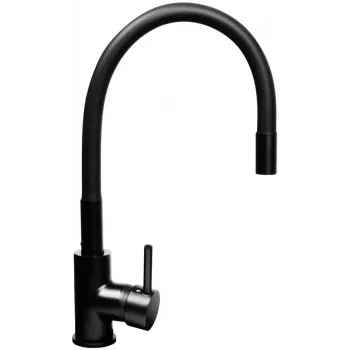 Virtuvės maišytuvas PYRAMIS FLESSI black edition 090941901