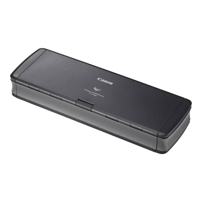 Canon imageFORMULA P-215II nešiojamasis dokumentų skaitytuvas, 216 x 1000 mm, 600 x 600 DPI, 24 bit, lakštinis, juodas, pilkas, CMOS CIS