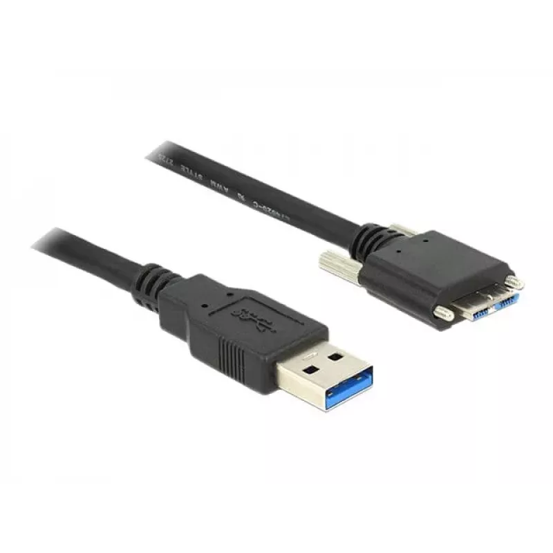 USB laidas DeLOCK 83599 USB 3.2 Gen 1 3m USB A Micro-USB B juodas