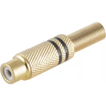 RCA jungtis ShiverPeaks BS52021-S Gold Moteriška