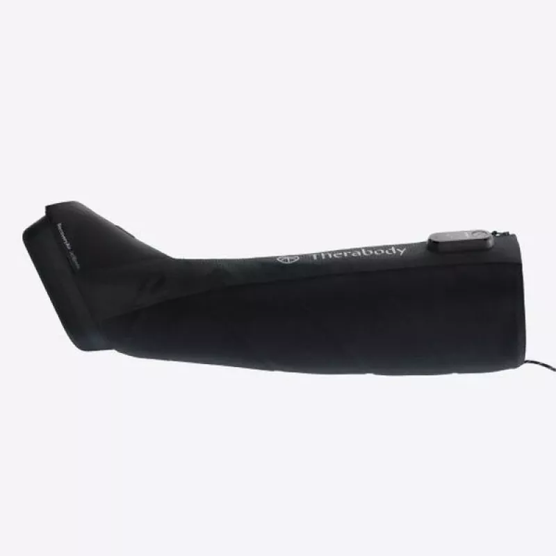 Kojų masažuoklis Therabody RecoveryAir Black – kompresinis masažas, 4 programos, Bluetooth, 240 min baterija