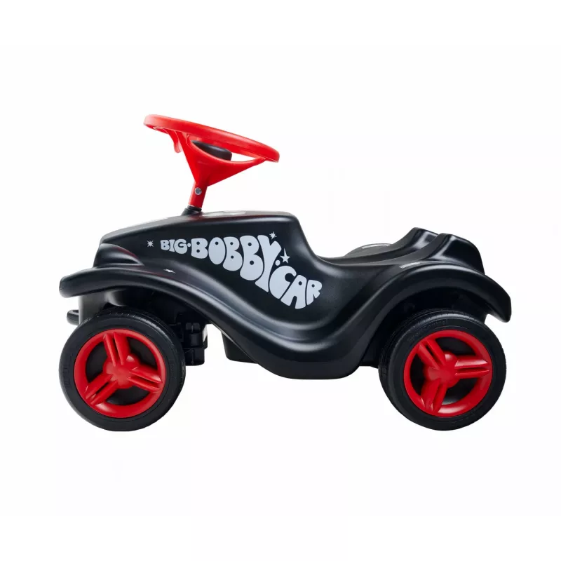 Vaikiškas automobilis Simba-Dickie BIG Bobby Car Classic Little Rocker juodai raudonas, modelis 800056144