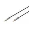 Digitus garso jungiamasis laidas 3,5 mm lizdas – 3,5 mm lizdas 1,8 m juodas