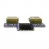 DeLOCK adapteris 9-pin 2.54 mm į 2 x USB 2.0 A, juoda/mėlyna/sidabrinė